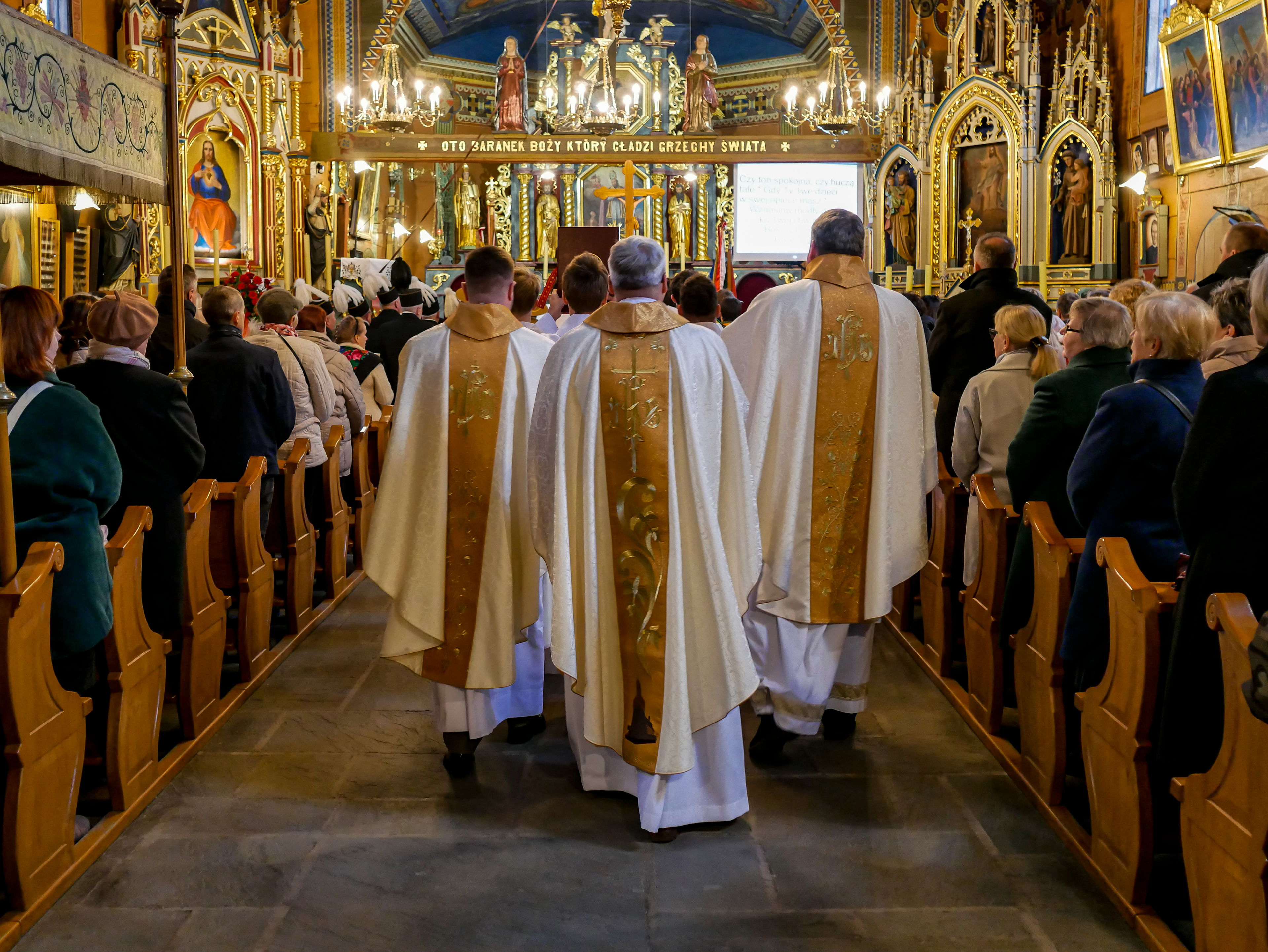 Uroczystość odpustowa ku czci św. Marcina Bpa pod przewodnictwem ks. por. dr. Kamila Żółtaszka - Parafia Jawiszowice św. Marcina Bpa