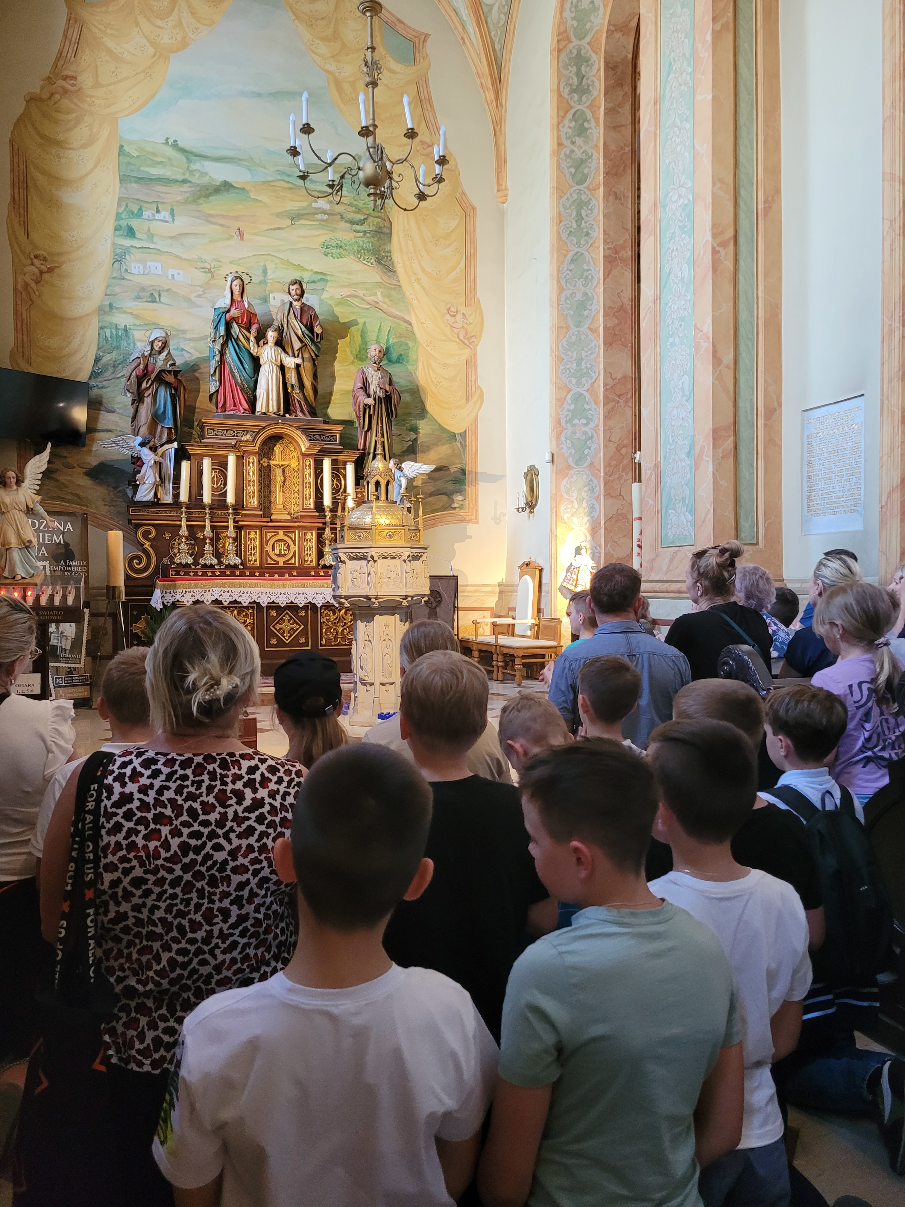 Pielgrzymka Dzieci Komunijnych - Parafia Jawiszowice św. Marcina Bp.