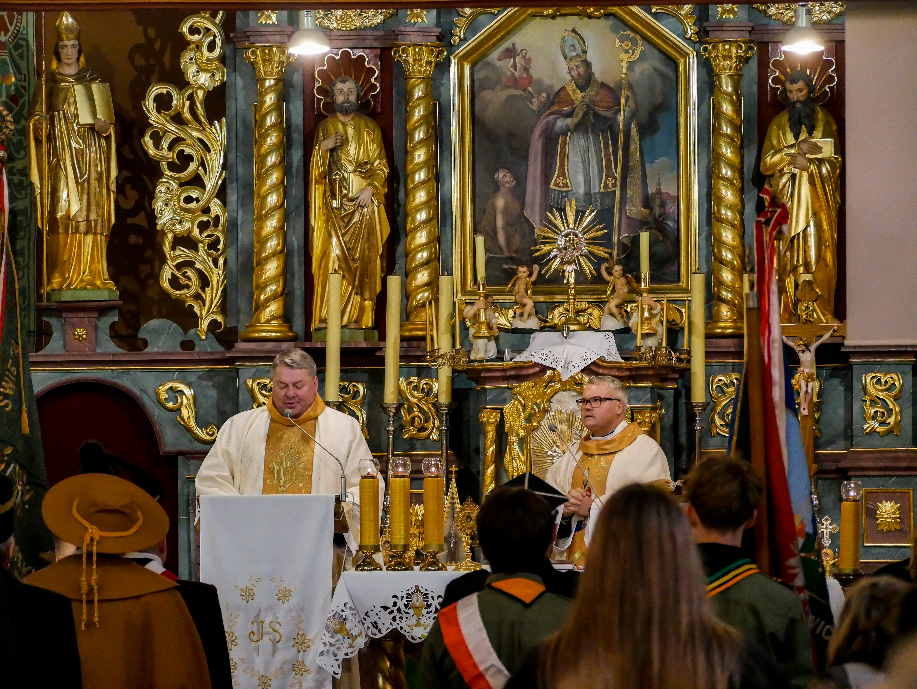 Uroczystość odpustowa ku czci św. Marcina Bpa pod przewodnictwem ks. por. dr. Kamila Żółtaszka - Parafia Jawiszowice św. Marcina Bpa