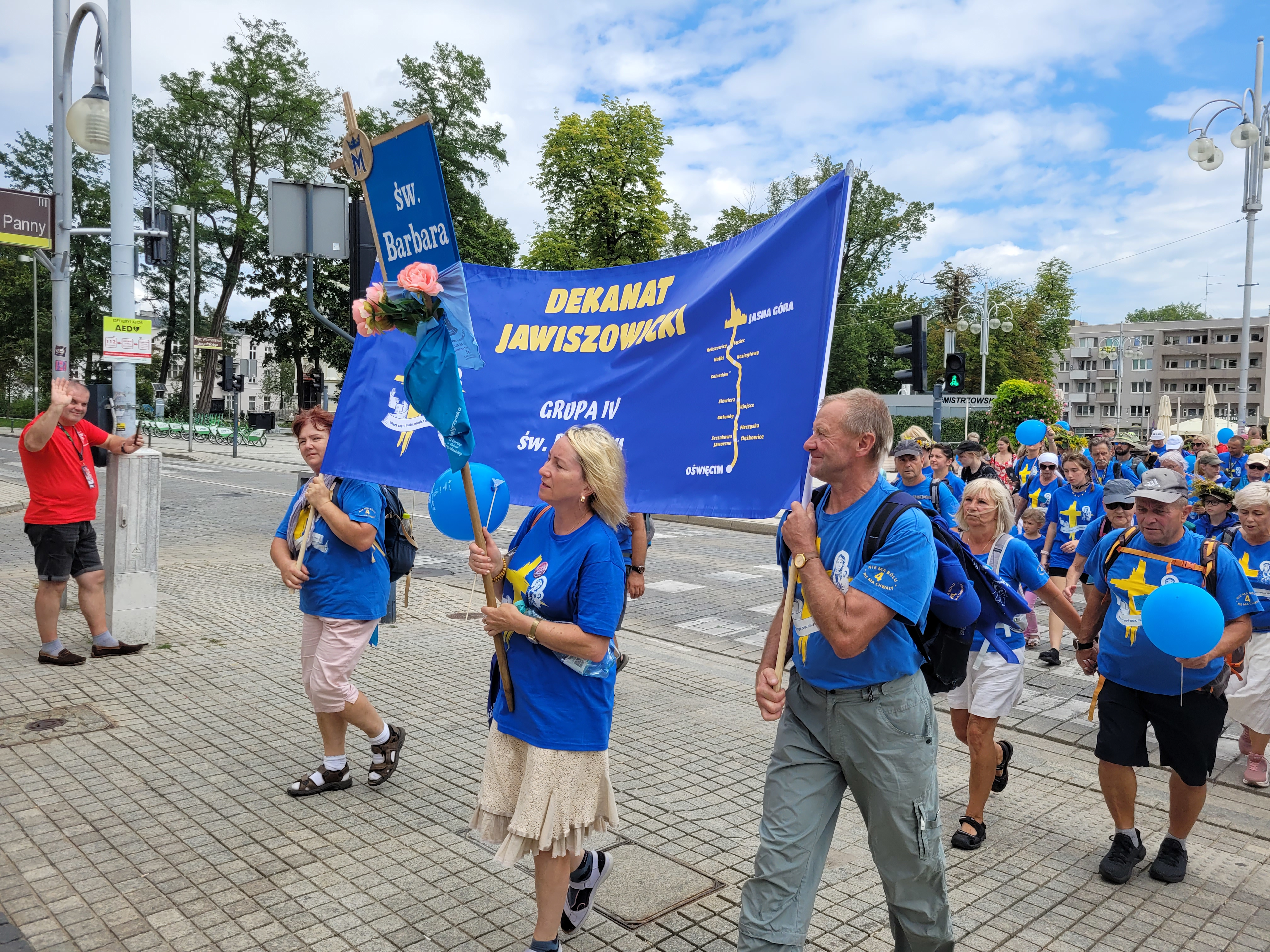 41. Piesza Pielgrzymka na Jasną Górę dekanatu Jawiszowickiego - Parafia Jawiszowice św. Marcina Bp.