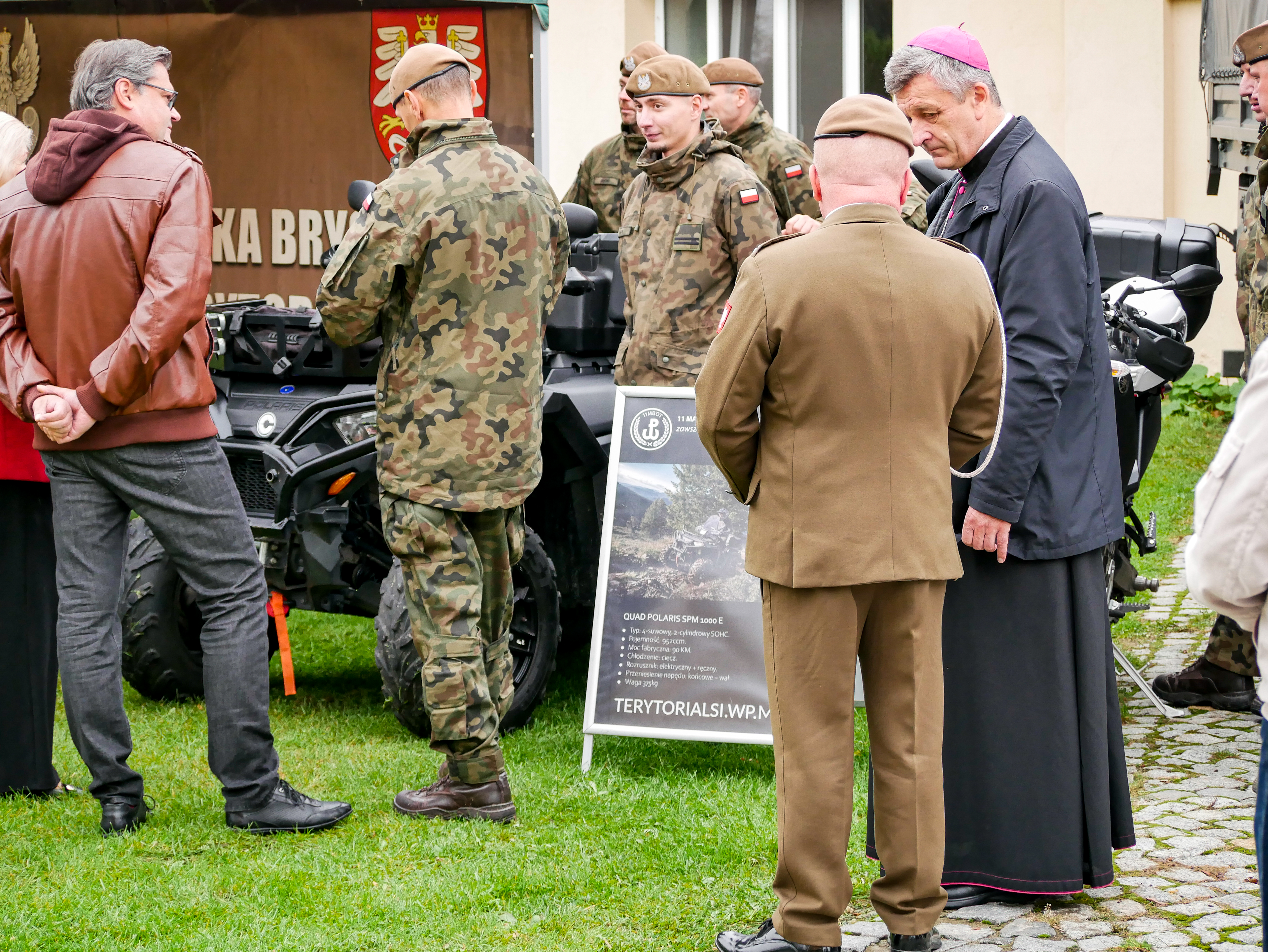 Dziękczynienie za nadanie im. płk. Jana Wawrzyczka 112 Batalionowi Lekkiej Piechoty w Oświęcimiu - Parafia Jawiszowice św. Marcina Bpa