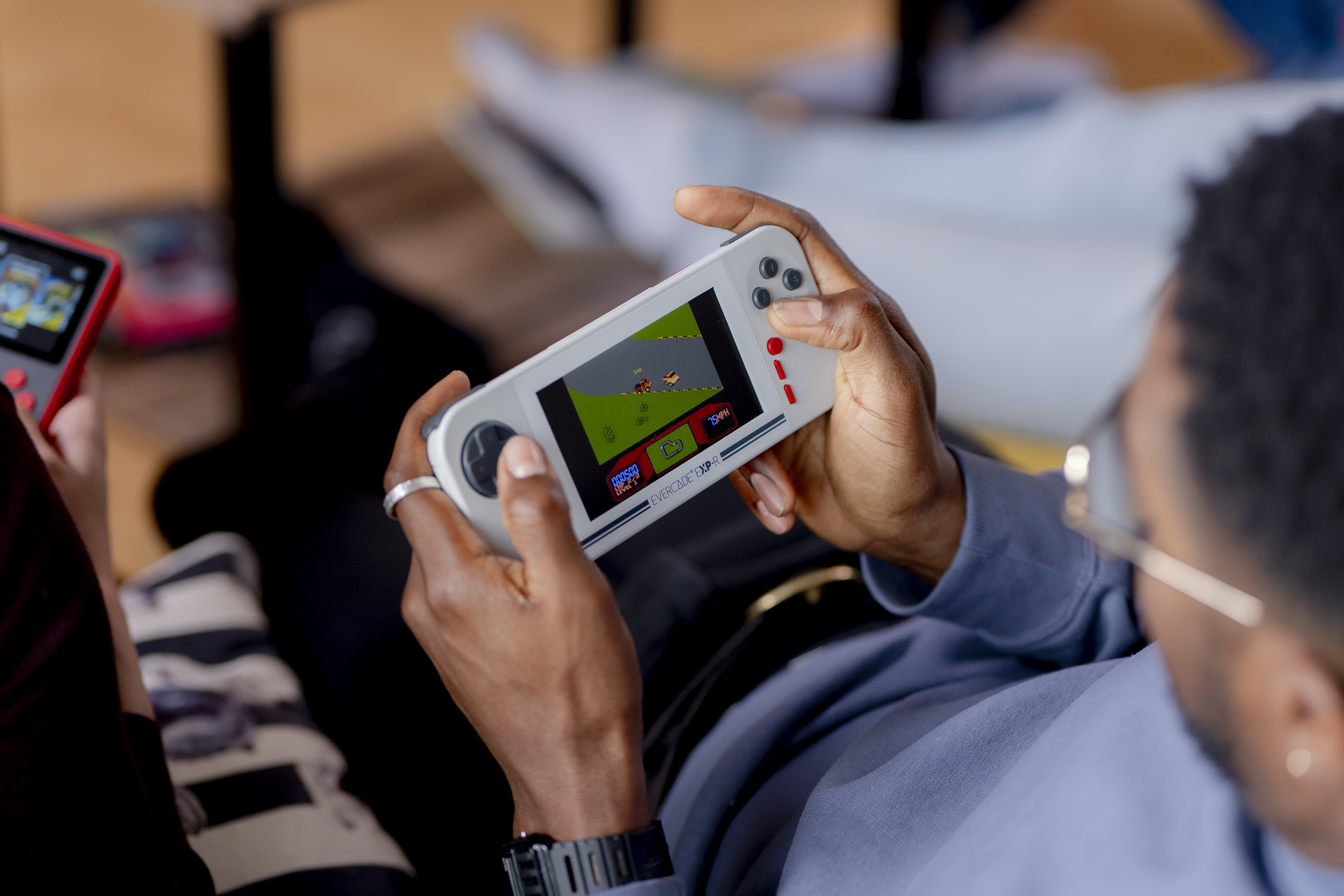 Evercade Lifestyle Image EXP-R