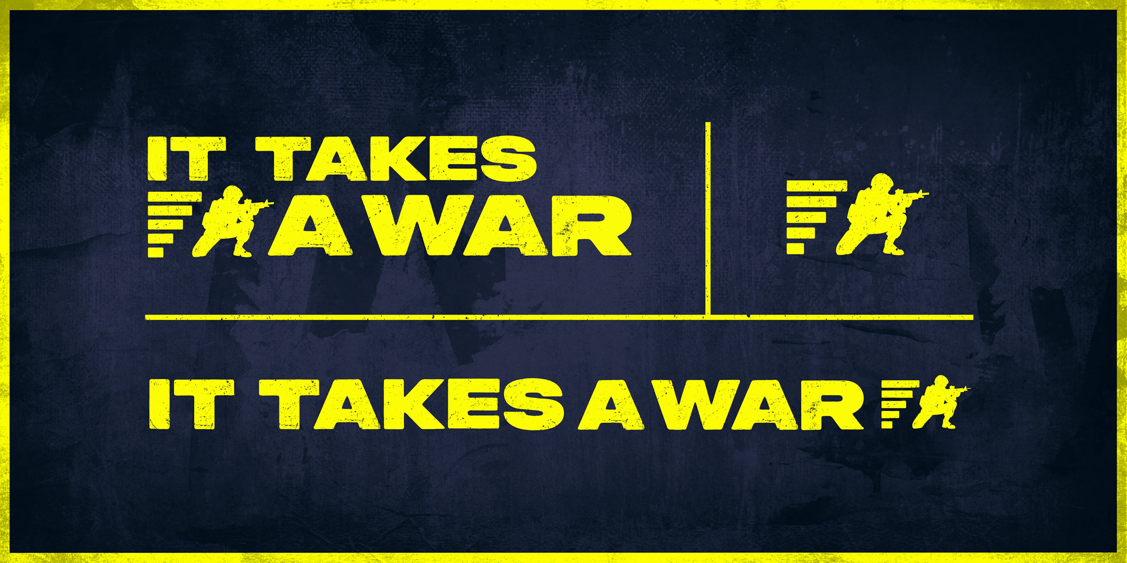 IT TAKES A WAR Logos