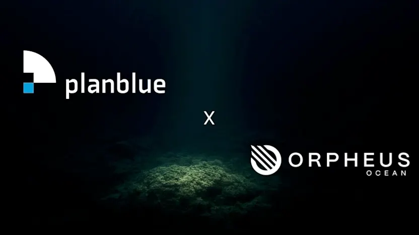 PlanBlue x Orpheus Ocean logo