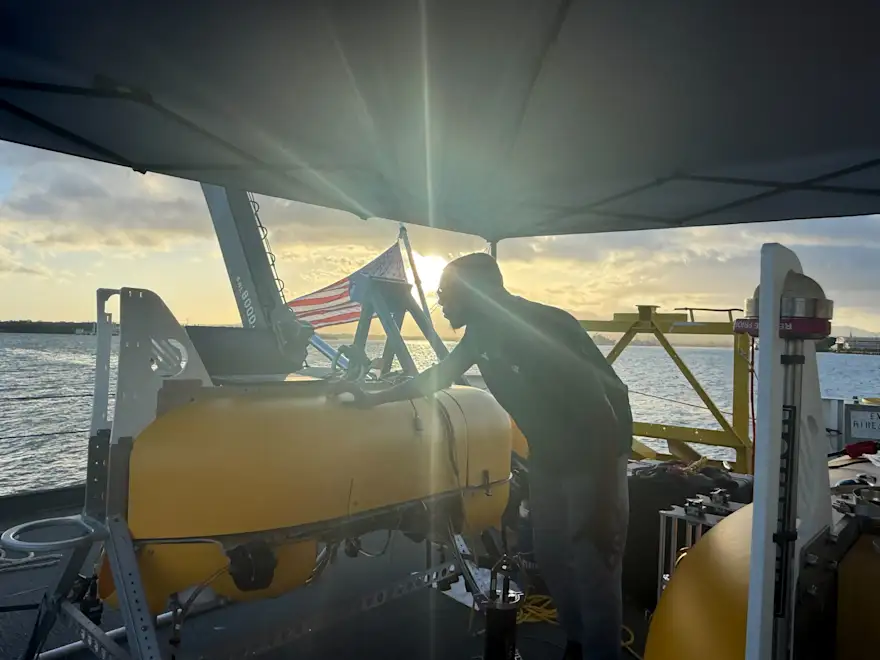 Orpheus AUV in Hawaii 