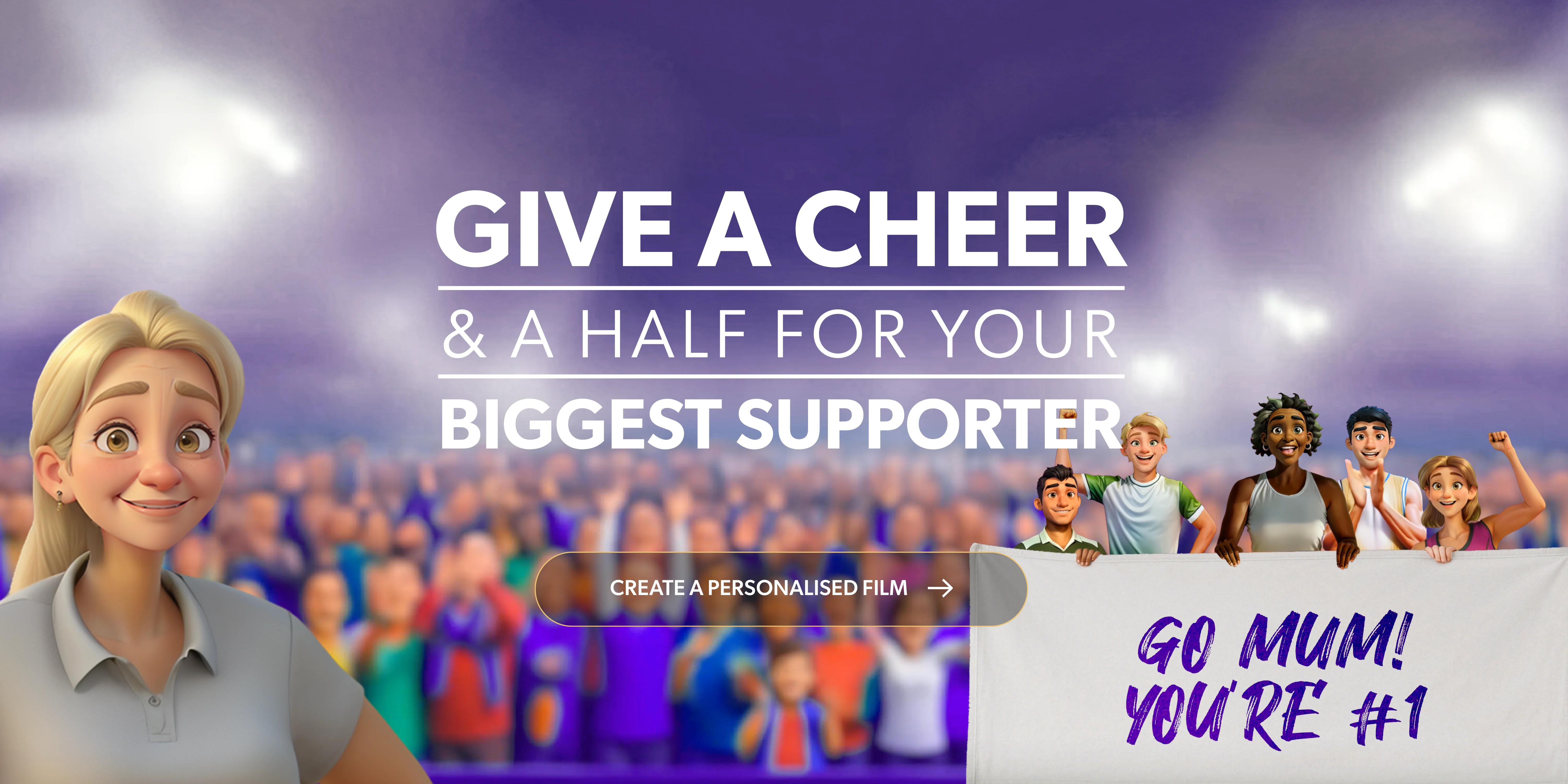 Cadbury Cheer Banner