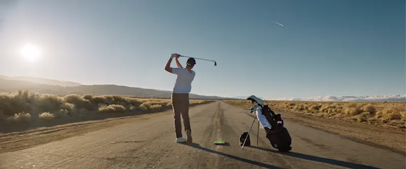 TaylorMade Hits an Abandoned Desert Road to Test its Qi Irons