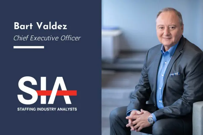 Bart Valdez, CEO of Ingenovis Health, recognized by the Staffing Industry Association (SIA) on its Annual Staffing 100 North America List