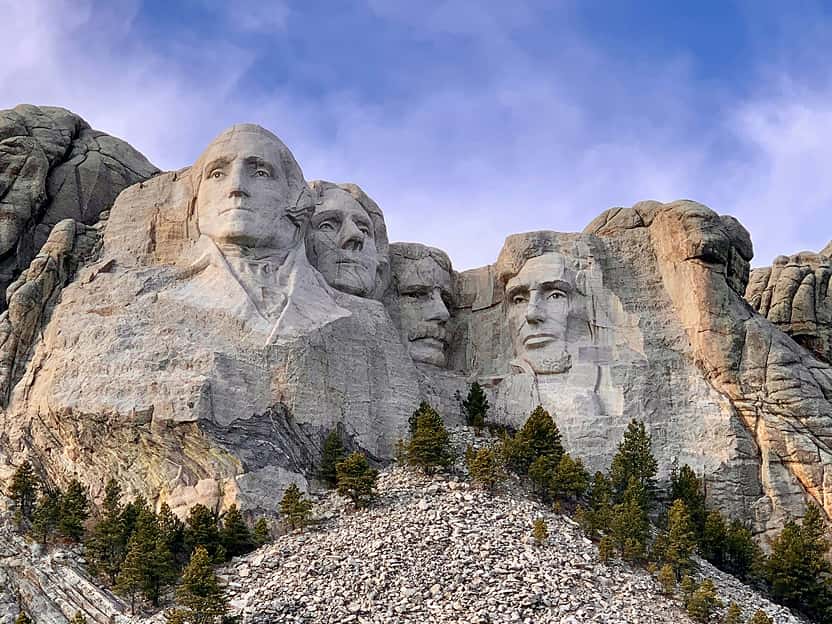 Image showing Mount Rushmore in South Dakota. 