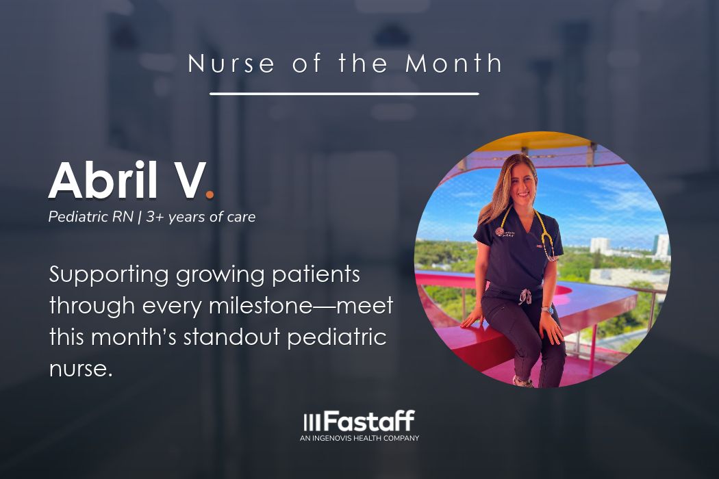 Fastaff September nurse of the month - supporting growing patients through every milestone.
