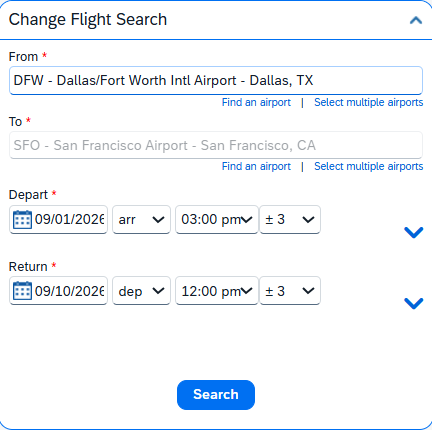 Flight Options