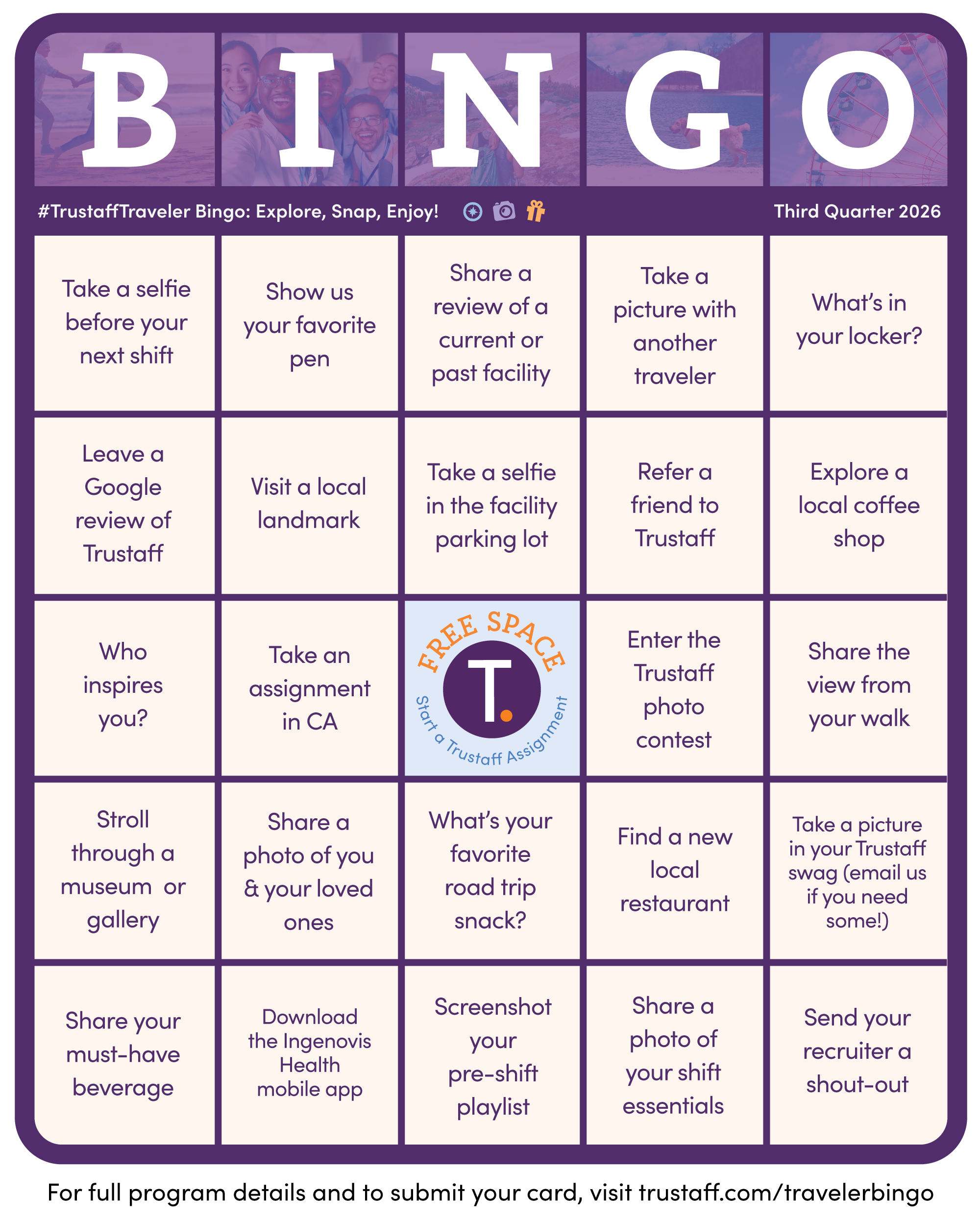 TrustaffTravelerBingo Q3