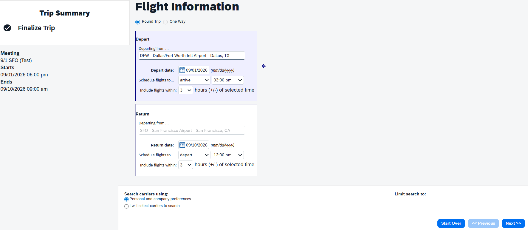 Flight Information