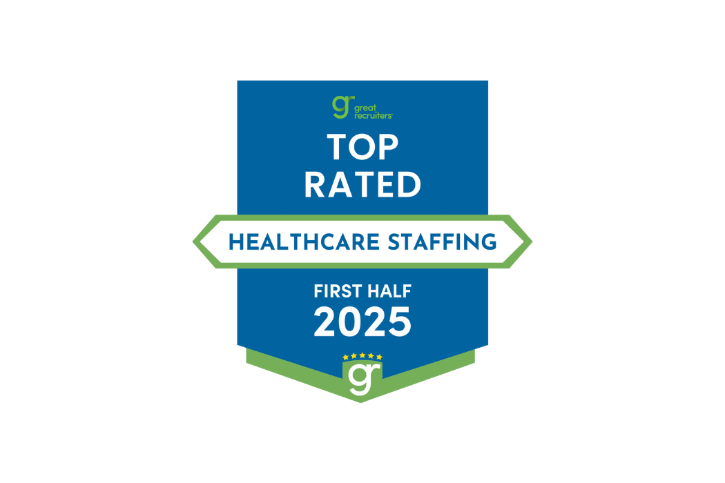 Great Recruiters Healthcare Staffing Award First Half 2025