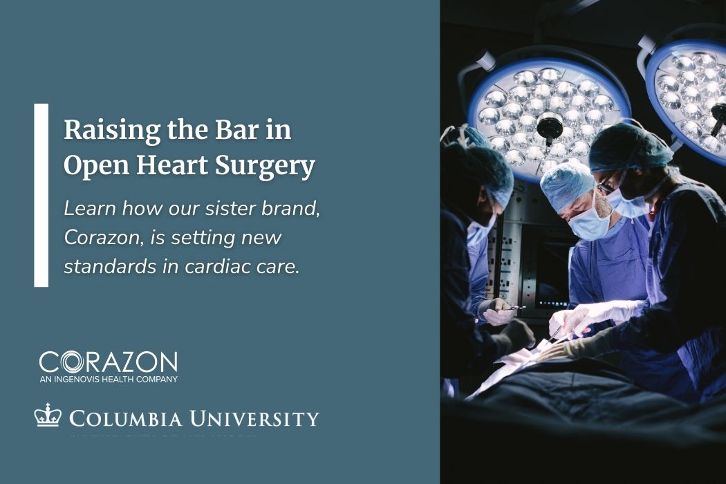 Corazon, an Ingenovis Health Company, Announces New Accreditation Partnership with Columbia University