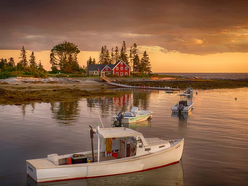 Image showing boats on a serene body of water in Maryland.