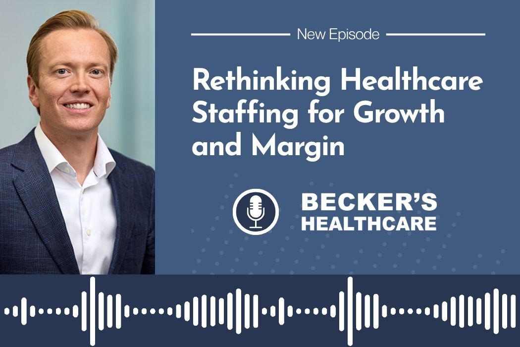 In this episode of the Becker's Healthcare podcast, Ben Mirtes, CEO of Ingenovis Health, discusses how health systems can build more flexible workforce strategies, improve retention, manage labor costs and use data to drive growth, capacity and patient care. "Rethinking Healthcare Staffing for Growth and Margin"