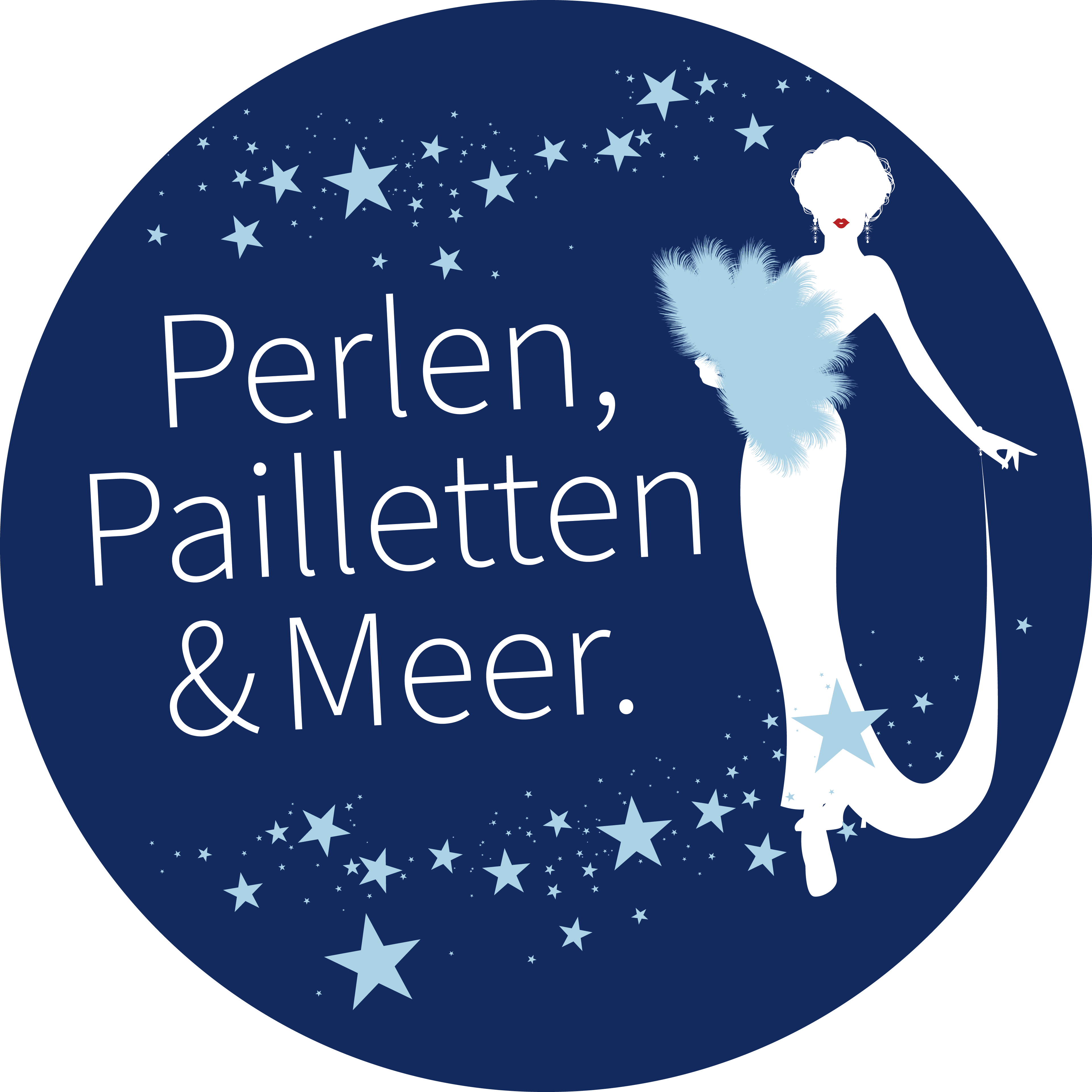 Perlen, Pailletten und Meer