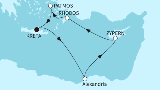 Östliches Mittelmeer 127