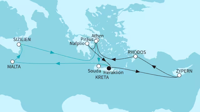 Östliches Mittelmeer 150