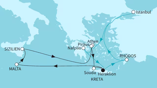 Östliches Mittelmeer 135