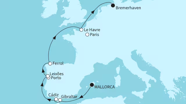 Westeuropa-Trans-Mittelmeer 28