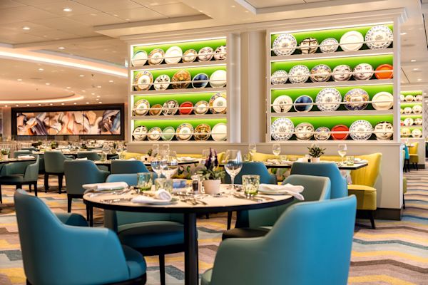 Restaurant an Bord der Mein Schiff 7