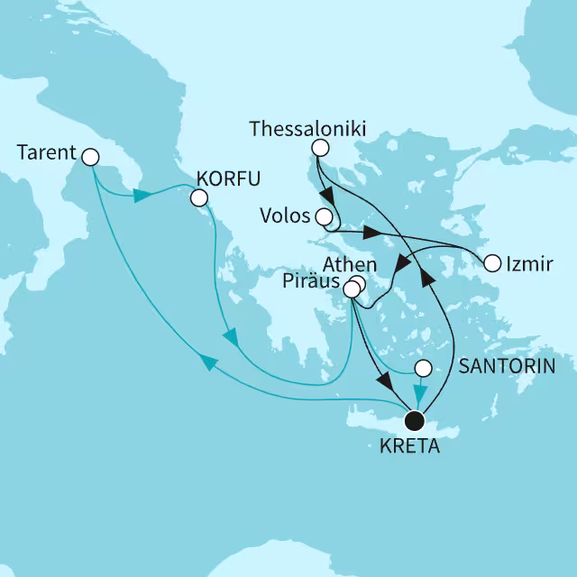 Östliches Mittelmeer 169