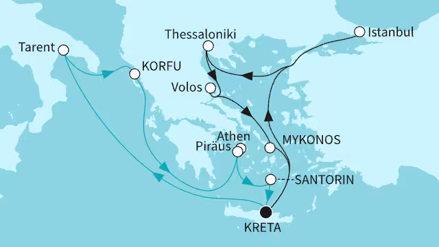 Östliches Mittelmeer 131