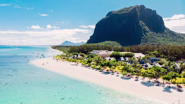 Indischer Ozean mit Mauritius