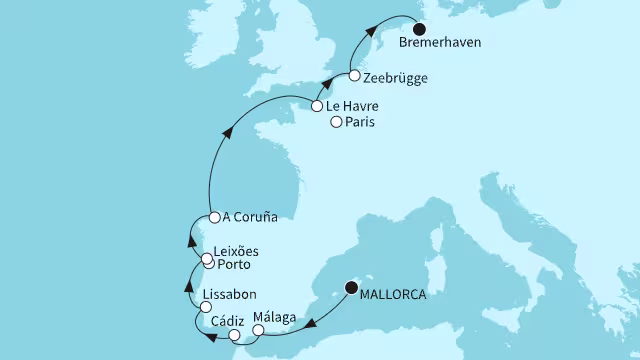 Westeuropa-Trans-Mittelmeer 40