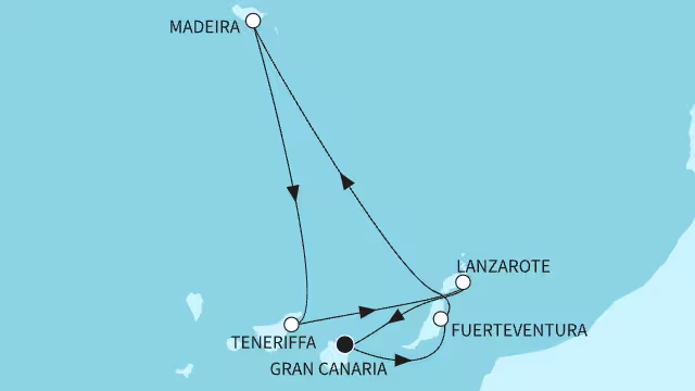 Kanaren 146 ab/bis Las Palmas