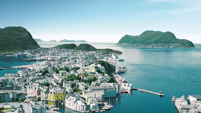 Norwegen mit Alesund