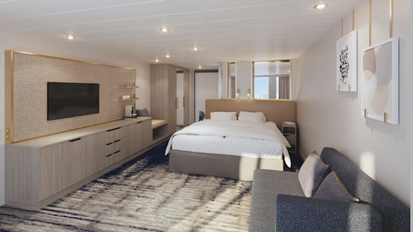Junior-Suite der Mein Schiff Flow