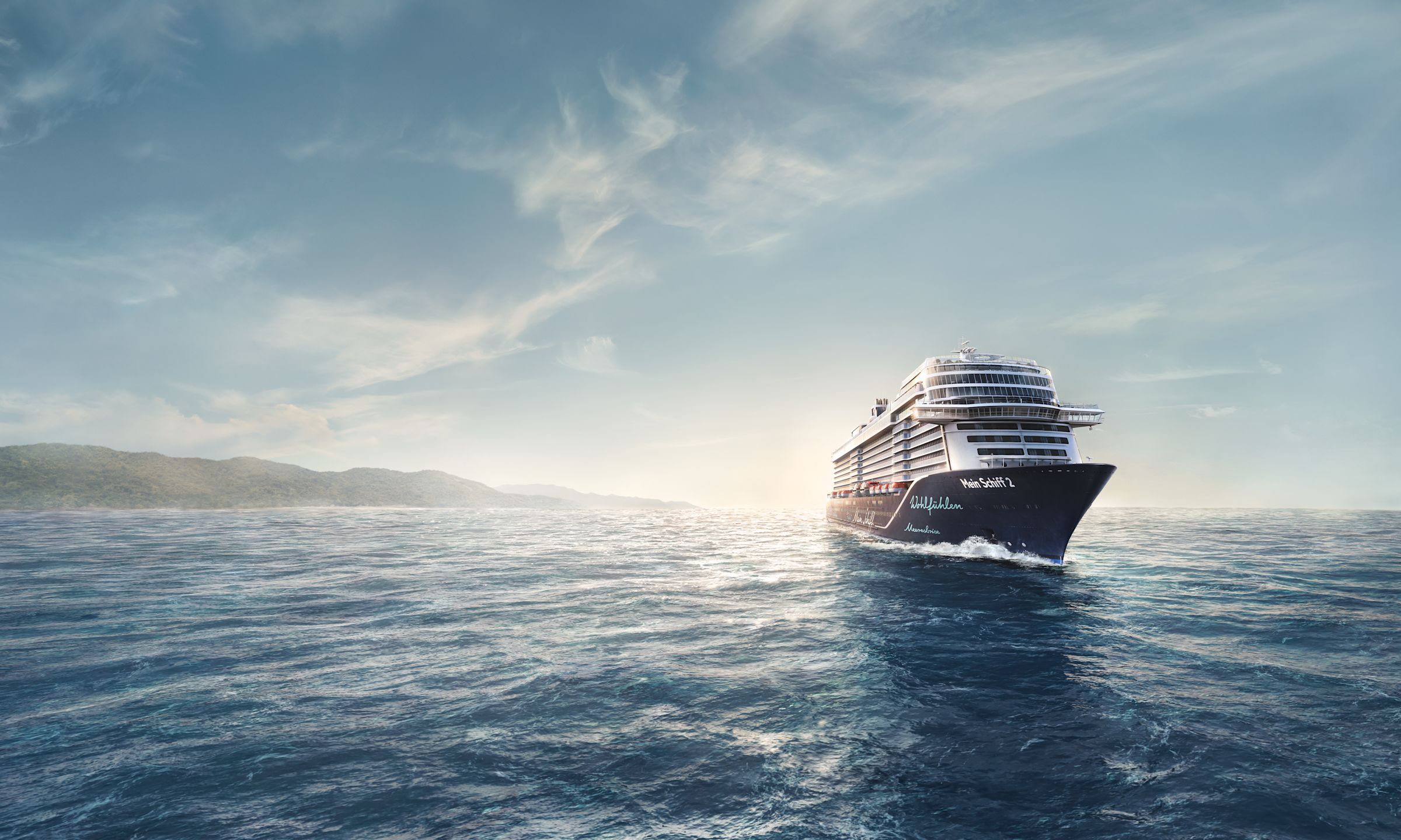 Mein Schiff 2 auf hoher See