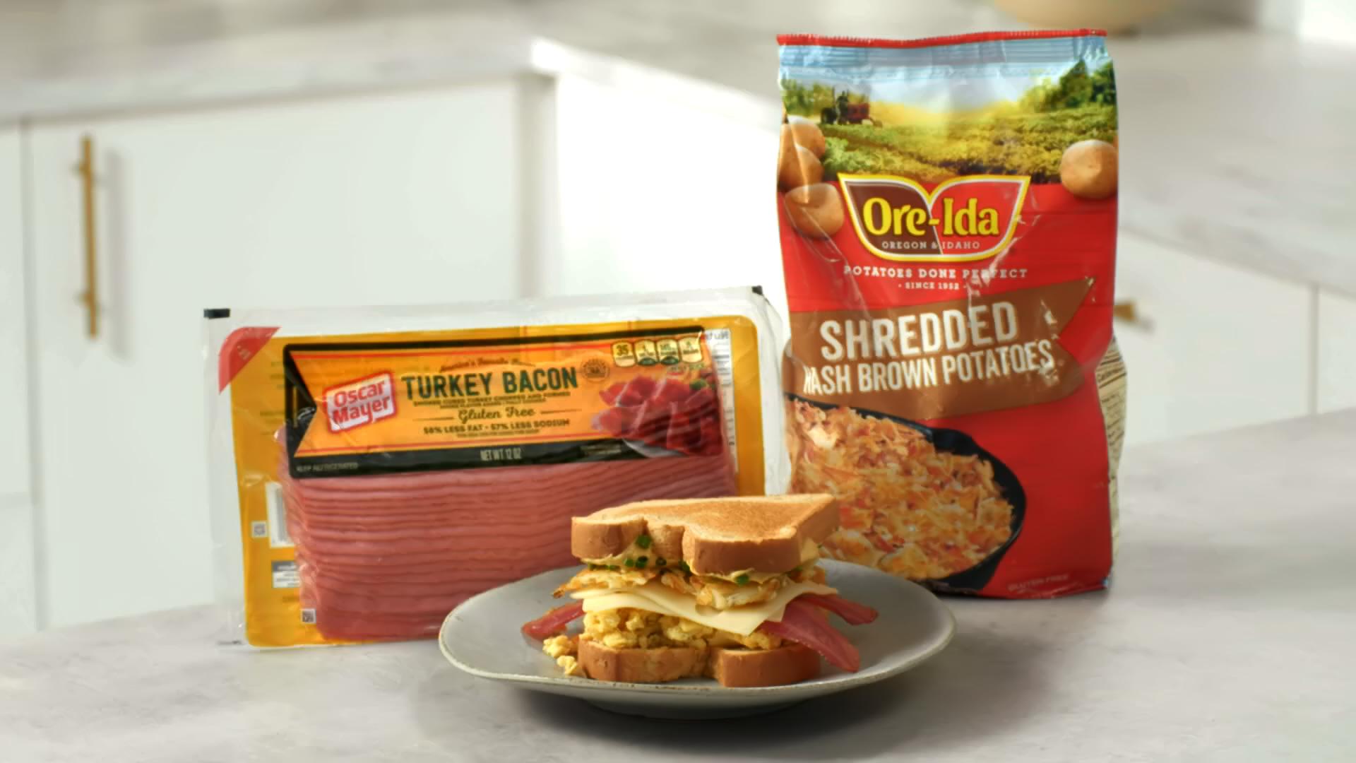 Turkey Bacon & Swiss Egg Sandwich Walmart