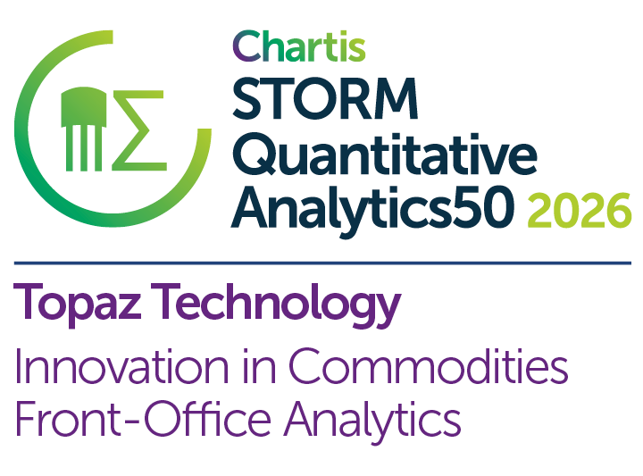 Topaz wins big with Chartis Research