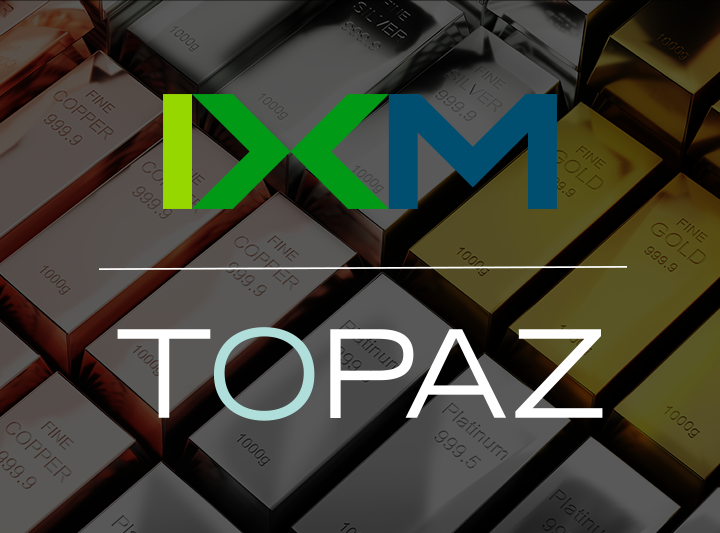 Metals trader IXM selects Topaz