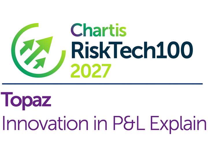 Topaz wins two RiskTech100 2027 awards