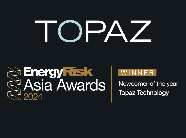 Topaz wins first award in Asia