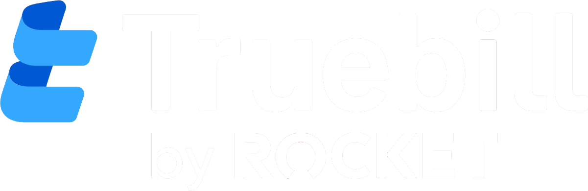 truebill logo white