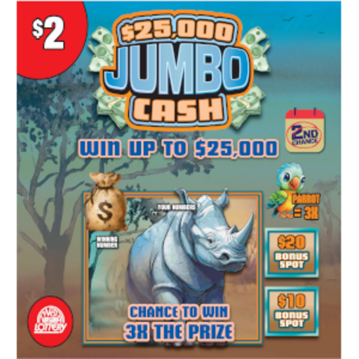 $25,000 JUMBO CASH