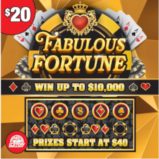 FRUIT LOOT SPINS - FABULOUS FORTUNE instant game from West Virginia Lottery