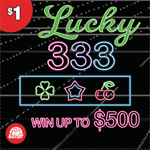 LUCKY 333 ticket