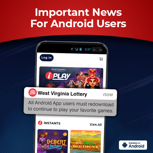 Android Users: Re-download the iPLAY Mobile App on our Site Today!