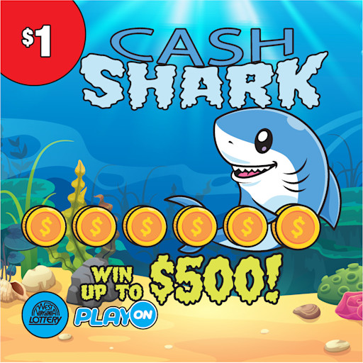SHARK-CLUCK-WILD-HOPPY instant game from West Virginia Lottery