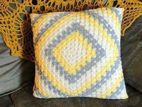 Crochet Square Cushions Covers-set or 5 covers
