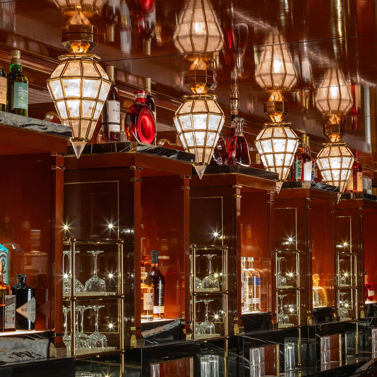 Stories - B Bar lighting