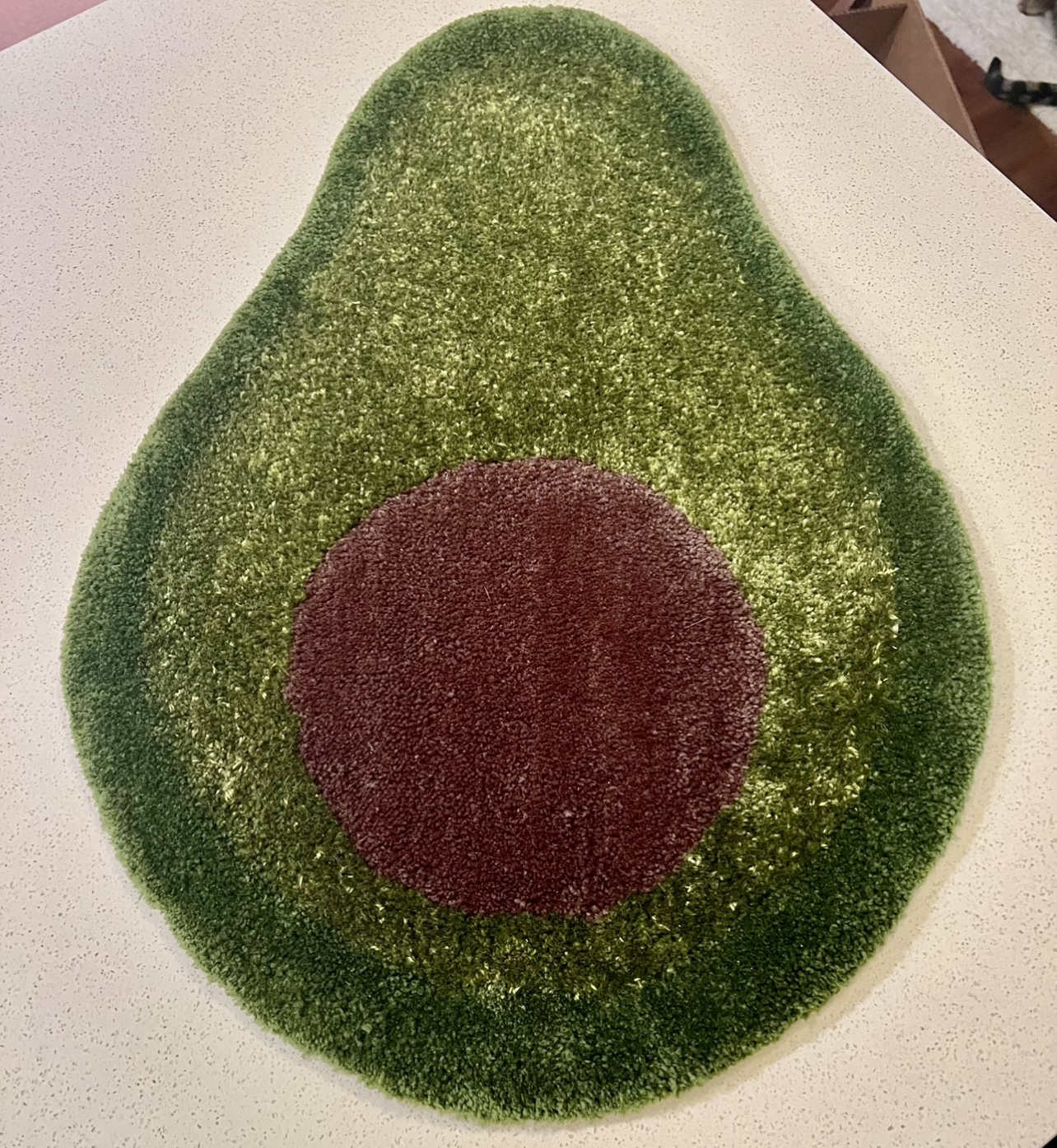 "Ode to Avocado" rug