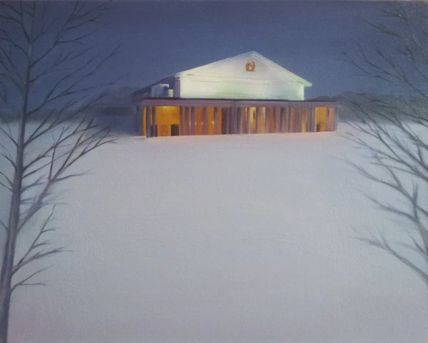 oil on board; 16" x 22" ; 2013